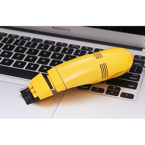 Aspirateur de Clavier - - Mini USB - Bac à poussière amovible - Filtration haute efficacité - Compact (1/4)