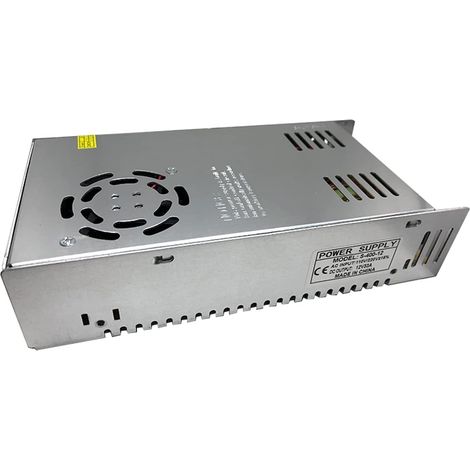 Transformateur d'alimentation Transformateurs 12V AC à DC 12 V 3A 5A 10A 15A 20A 25A 30A Transformateur d'éclairage de Commutation 12 V Alimentation (Color : 12V 33A 400W, Size : 1 PCS) (1/5)
