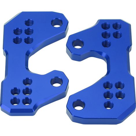Repose-pieds arrière réglables pour moto YZF R3 R25 MT25 MT03 Bleu (1/5)
