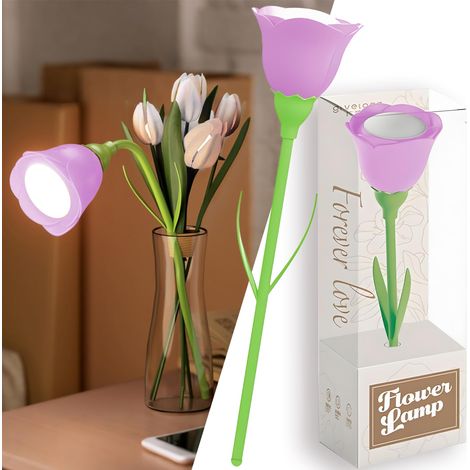 Lampe de lecture sans fil, rechargeable, infiniment flexible.Lumière de lecture portable pour voyager, tricoter et bureau. (1/5)