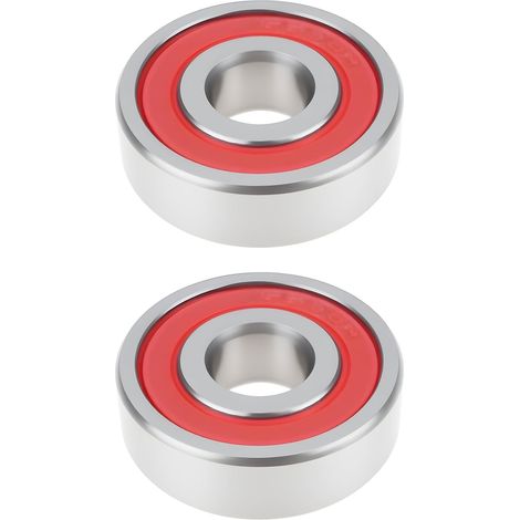 Lot de 2 roulements à billes pour tondeuse à gazon avec joint rouge 30 x 10 x 9 mm AT23189 compatible avec (1/5)