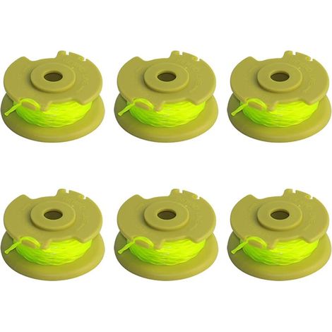 Bobine de coupe-bordures 6 pièces, couvercle de bobine de coupe-bordures, bobine de coupe-bordures de rechange, bobine de coupe-bor (1/4)