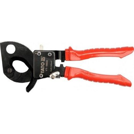 Cisaille à cliquet pour câbles 240 mm²/300 mm YT-18600 Yato