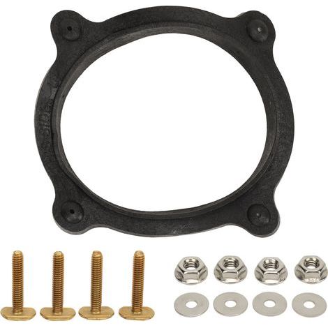 Joint de bride de sol de toilette RV 385310063, Kit de montage fiable, Stable et robuste pour VacuFlush 1006 1008. (1/5)