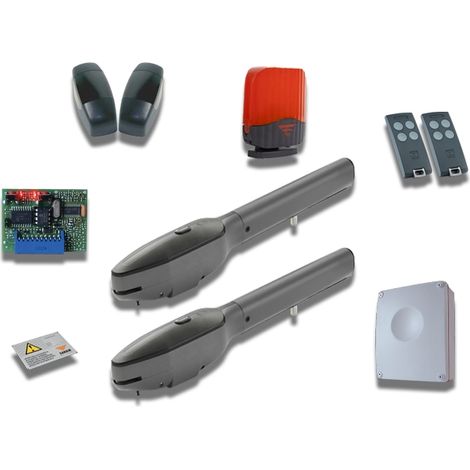 Kit Completo Para Motor Puertas Batientes 24v BLADE 324 CARDIN KT-BLADE324
