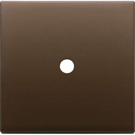 VIMAR - 22682.RN.1.12 Placca 2Mx1 Tondo bronzo scuro spazz.