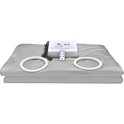 Kit de sauna Couverture de Sauna infrarouge lointain couverture de Sauna thermique numérique extensible corps Shaper for la perte de poids Fitness couverture de Sauna Chauffe-sauna pour bain de vapeur (1/5)