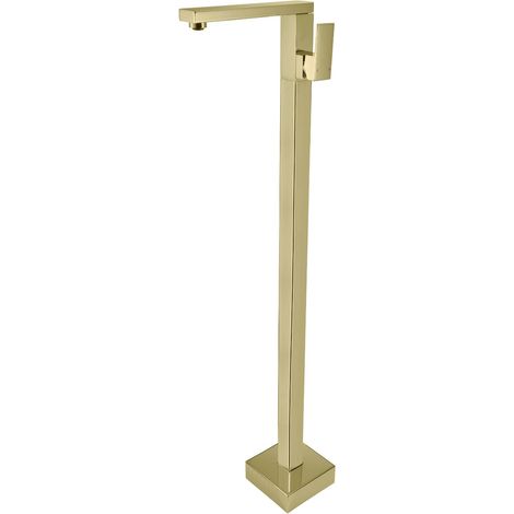 Mexen Urano grifo de lavabo independiente, dorado - 75234-50 (1/2)