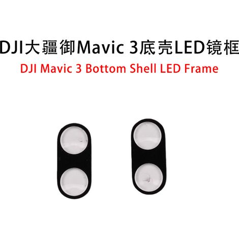 Passend für den LED-Rahmen des unteren Gehäuseteils der DJI Mavic 3 Drohne. Ersatzteile für die LED-Abdeckung des unteren Gehäuseteils der DJI Mavic 3 Drohne.