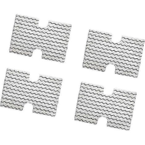 Lot de 4 lingettes AURA pour balai vapeur Shark S6001W/S6001WM/S6002/S6003W (1/5)
