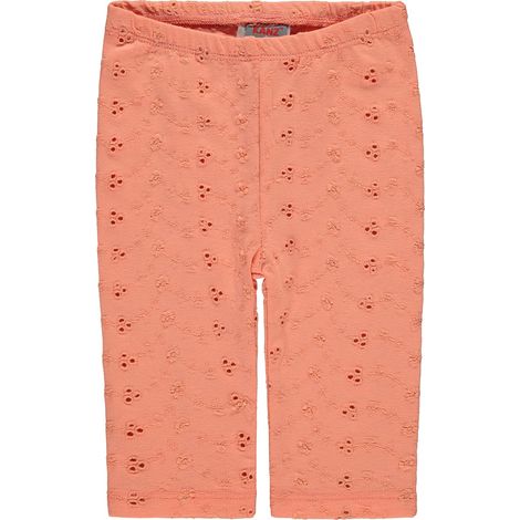 Leggings de niña, coral, bordados, Kanz (1/3)