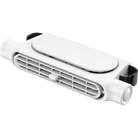 Creative New Car Rear Seat Fan with USB Power Supply - Bladeless Car Fan (White, CF03) 2024 New Model (1/3)