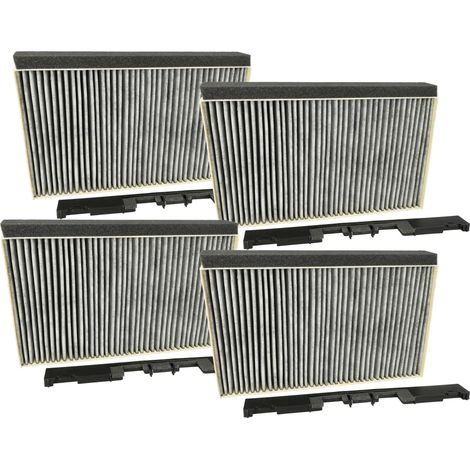 vhbw 4x Aktivkohlefilter kompatibel mit Junker & Ruh JZ5106X5(00), JZ5102X5(00), JZ5102X5/01 Dunstabzugshaube