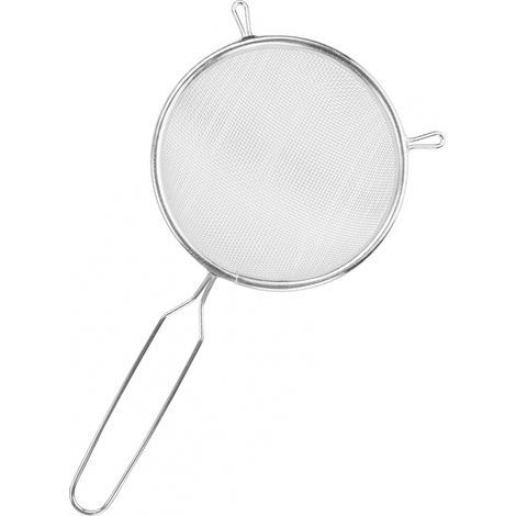 Passoire - Maillage Fin - Diamètre 16 Cm - Long Manche - Pour Égouttage Alimentaire - 1 Pièce (1/5)