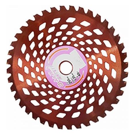 Disco decespugliatore con 40 placchette in tungsteno - Altissima qualità (1/2)