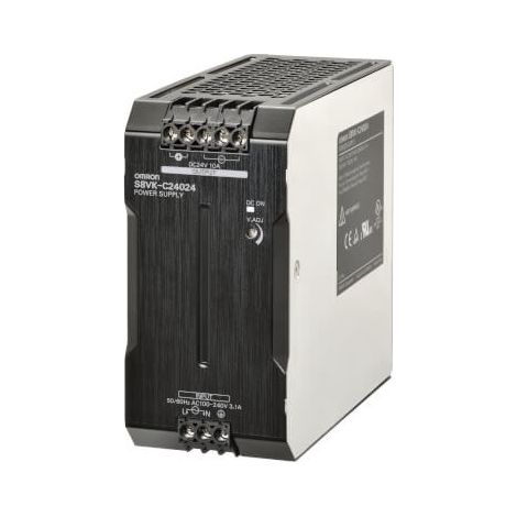 Alimentatore Potenza 240W, Ingr.100-240Vc.A., Uscita 10A, Classe A, Mod.Protetto, Montaggio Guida Din