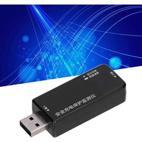 Messgerät für USB-Strom, -Spannung, -Kapazität und -Leistung Handy-Ladegerät externer Akku Sicherheitsmonitor (3,6–32,5 V) (1/5)