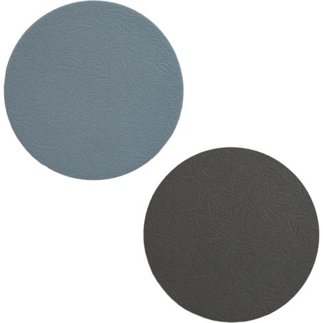 2 sets de table en silicone, protection anti-éclaboussures, dessous de plat résistant à la chaleur, usage cuisine et salle à manger (1/5)