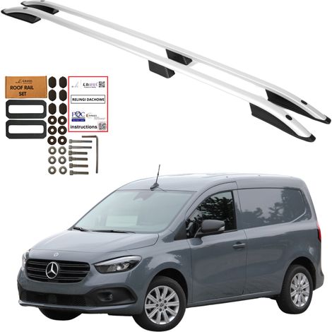 Barre portatutto MERCEDES-BENZ CITAN W420 L1 SHORT 2021- Alluminio Resistente (1/5)