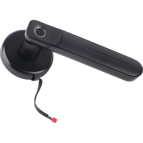 Serrure électronique à empreinte digitale intelligente avec clé pour sécurité domestique (1/5)