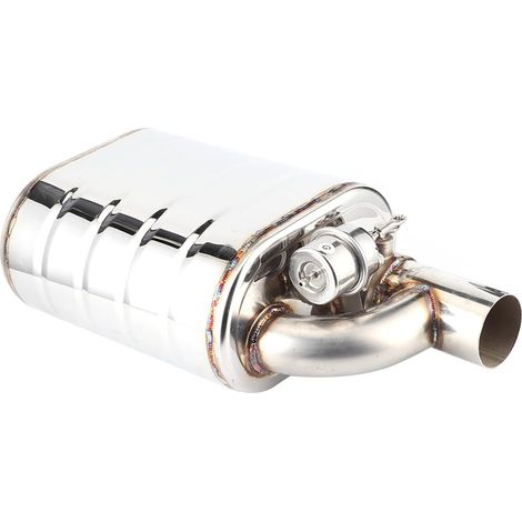 Pompe à Vide D'échappement, Valve D'échappement électrique Universelle de Voiture de 63 Mm en Acier Inoxydable, Dispositif de Port à Distance, Tuyau de Pompe à Vide, Silencieux (1/5)