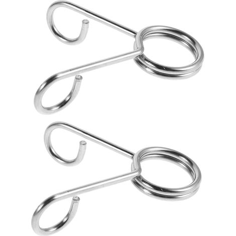 Schienenstützspindeln Metallpfostenkappen 5 mm Bohrung
