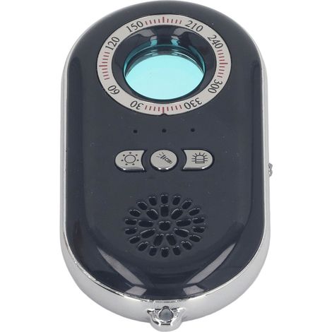 Détecteur de caméras infrarouge avec alarme et lampe torche LED pour voyages, hôtels, bureaux, voitures et maisons. Idéal pour les voyages, hôtels, bureaux et maisons. (1/5)
