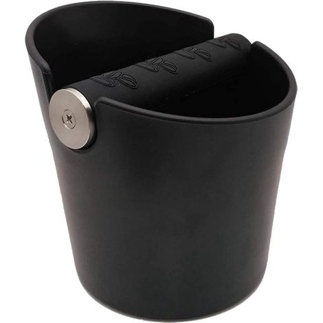 Batteur à café - Plastique - noir - Bac à expresso - Bac à percussion - Machines à café Amortisseur de chocs - Pied antidérapant (1/5)