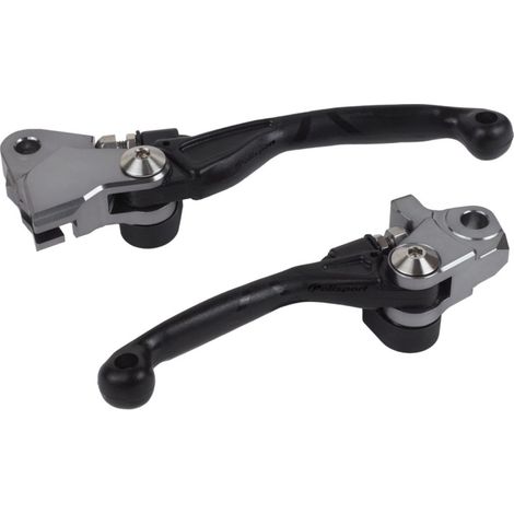 Kit leve freno e frizione Polisport per KTM SX SXF 250 EXC 300 FC 14 Nero