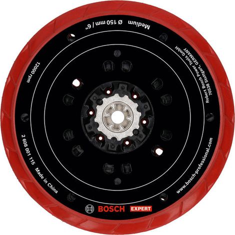 Bosch Accessories 2608001115 Plateau de ponçage multi-trous EXPERT, 150 mm, moyen