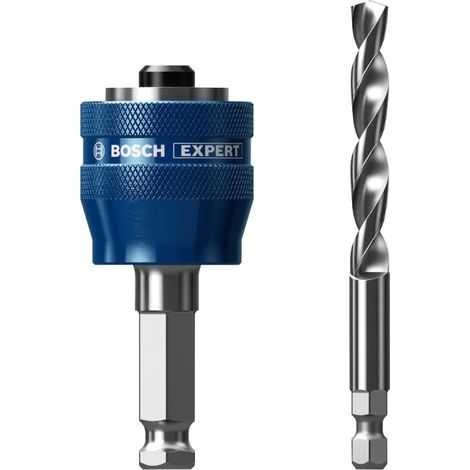 Adaptateur 11 mm du système Expert Power Change Plus pour scies cloches 14-210 mm + foret central Ø7.15 x 60 x 105 mm - BOSCH - 2608901966