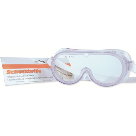 Lunettes de protection avec bande élastique BRÜDER MANNESMANN