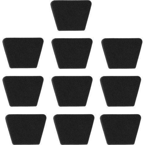 Replacement cotton air filter 530037793, chainsaw cleaner for Poulan 1900 1950 1950LE 1975 1975LE, 10 pieces (1/5)