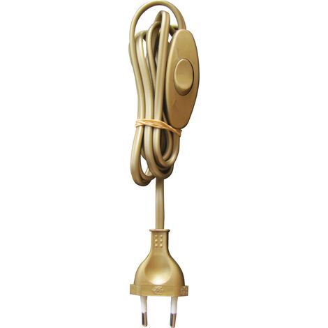 Cavo e interruttore TIBELEC, plastica, oro 460 W TIBELEC