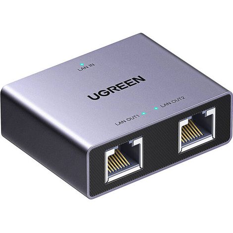 Adaptador divisor Ethernet Ugreen NW301 (1x2) (1/5)