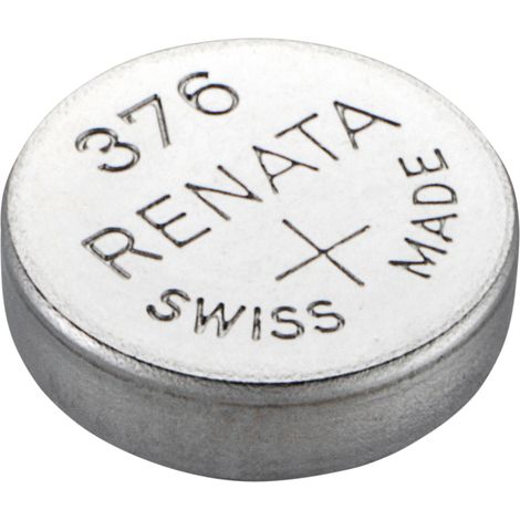 BATTERIA a BOTTONE all'ossido d'argento 376 RENATA