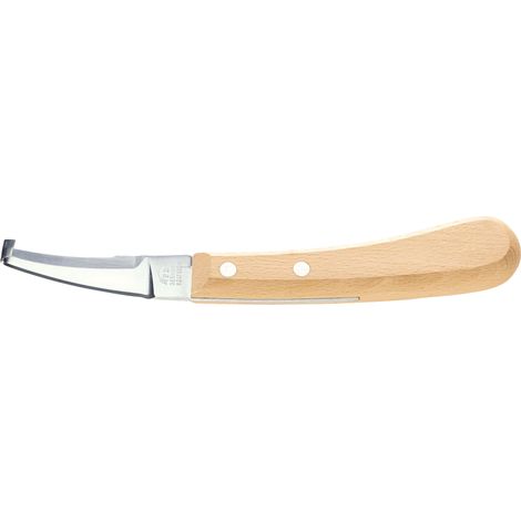 F.DICK coltello da zoccoli ECONOMICO (doppia faccia-lungo-stretto manico in legno di faggio acciaio al carbonio lama: 78 mm) 62479900