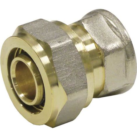 Fitting 32mm, Schraubfitting Kupplung, 1 Zoll IG, Heizung, Trinkwasser (1/2)