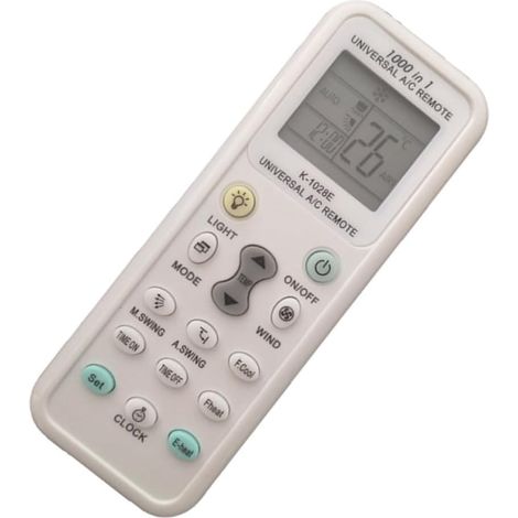 Télécommande Sandales Femme pour Climatiseur Portable en Plastique pour Climatiseur Méthode Simple et Confortable, Outil de Télécommande pour Maison et Bureau (1/5)