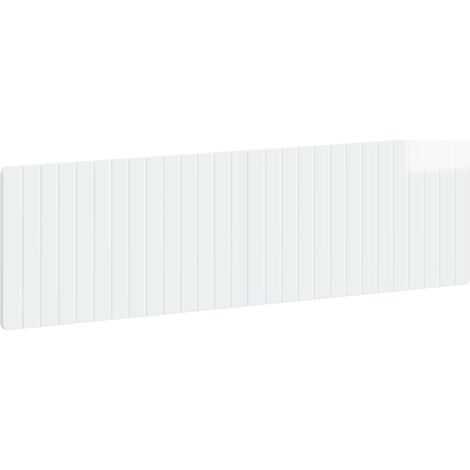 Maison Exclusive - Tête de lit murale ZWOLLE Blanc brillant Bois d'ingénierie (1/5)