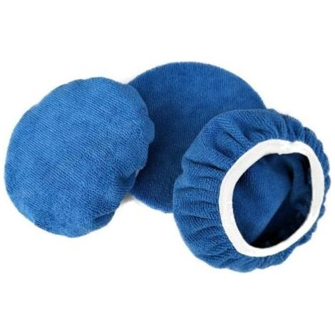 3 pièces(9-10pouces) Bonnets de Polissage en Microfibre, Car Polisseuse Pad Bonnet Buffing Pad de Bonnets de Polissage Polissage polir Bonnets électrique pour Polisseuse-lustreuse Orbitale (1/5)