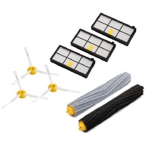 Ersatzteilset für iRobot Roomba 800 900 Serie 860 865 866 870 871 875 876 880 886 896 960 966 971 976 980 981: Ersatzbürsten, Filter, Staubsaugerzubehör (1/3)
