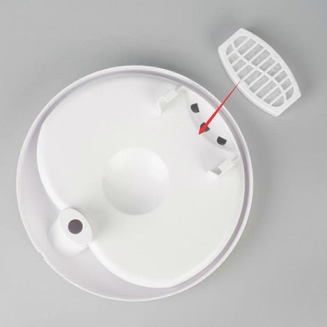 Filtre à charbon actif haute performance pour fontaine à eau automatique pour chat - B (1/4)