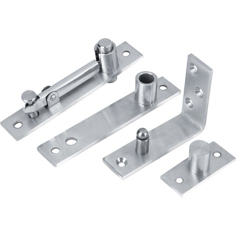 Charnière pivotante à 360 degrés en acier inoxydable pour porte rotative d'immeuble de grande hauteur (1/5)