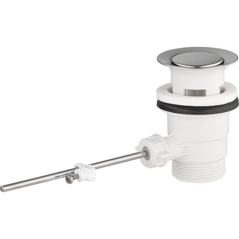 Noyon & Thiebault – Bonde de lavabo à clapet sans tirette verticale 33x42 – Diamètre 1'1/4 – Serrage 33 à 48 mm – Pour installations sanitaires (1/2)