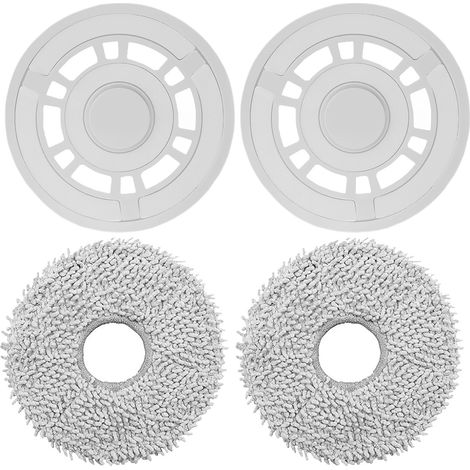 Mopptücher mit Ersatzhalterung Zubehör für Ecovacs Deebot T30C Omni,T50 Pro Omni,N30 Pro Omni,T30 Pro Omni,T30S Combo,T50 Max Pro Omni,T50 Omni Gen2,T50 Pro Omni Gen2 Staubsauger (1/5)