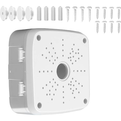 Support de caméra d'ascenseur avec boîtier en plastique, gestion des câbles et fixation murale/plafond