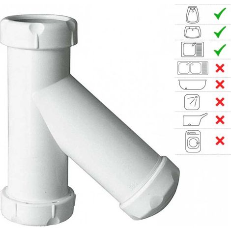 TECNOAGUA Siphon et écrou de graissage avec écrou Loca T-10 1 1/2