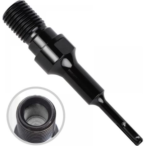 SDS-PLUS-Adapter für UNC-Diamantkernbohrungen, 1 1/4", 19 cm, für Schlagbohrmaschinen