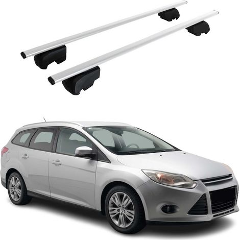 Barres de toit transversales pour ford focus turnier 2011 2021 abe